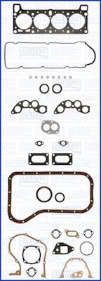 Ajusa 50021900 - Täydellinen tiivistesarja, moottori inparts.fi