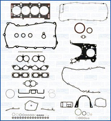 Ajusa 50154600 - Täydellinen tiivistesarja, moottori inparts.fi