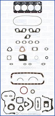 Ajusa 50112800 - Täydellinen tiivistesarja, moottori inparts.fi