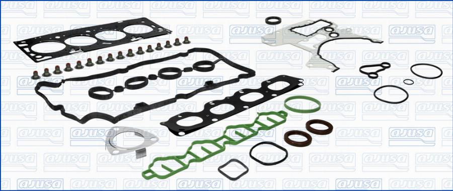 Ajusa 50297600 - Täydellinen tiivistesarja, moottori inparts.fi