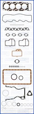 Ajusa 50212200 - Täydellinen tiivistesarja, moottori inparts.fi