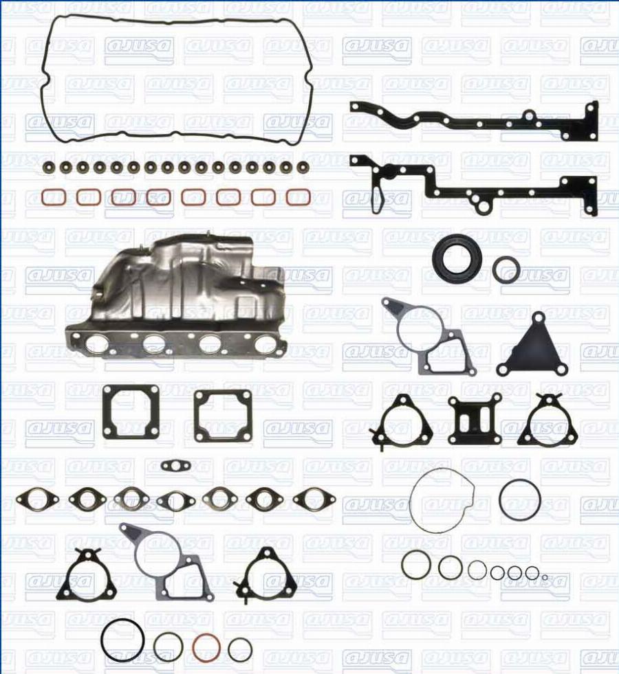 Ajusa 51091300 - Täydellinen tiivistesarja, moottori inparts.fi
