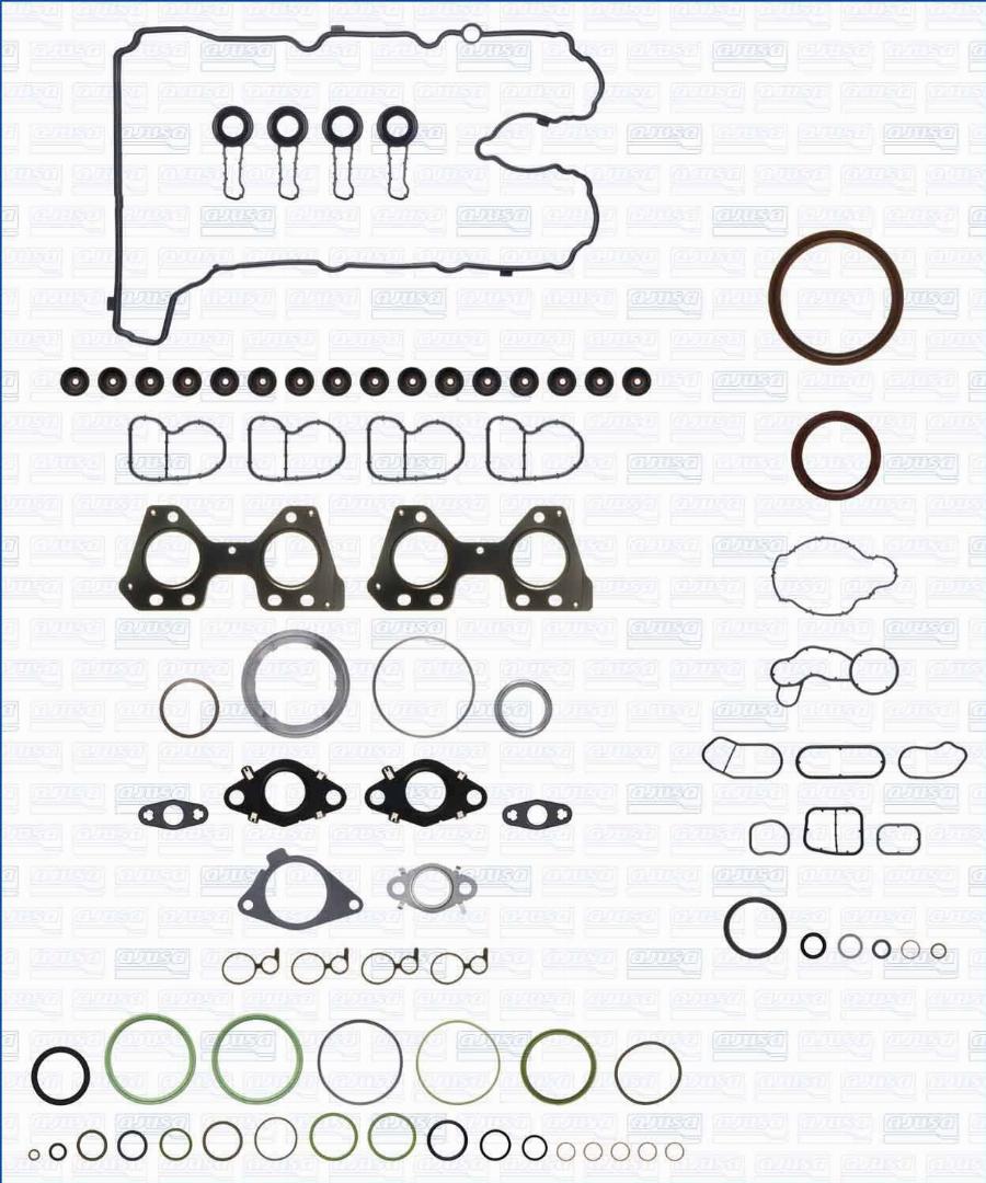 Ajusa 51083500 - Täydellinen tiivistesarja, moottori inparts.fi