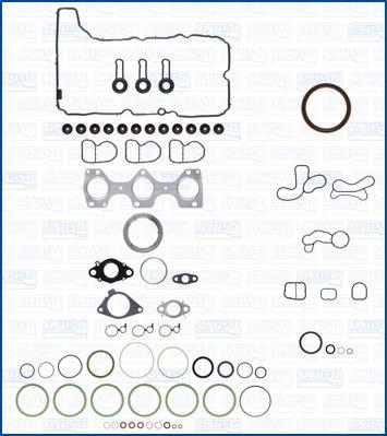 Ajusa 51083700 - Täydellinen tiivistesarja, moottori inparts.fi