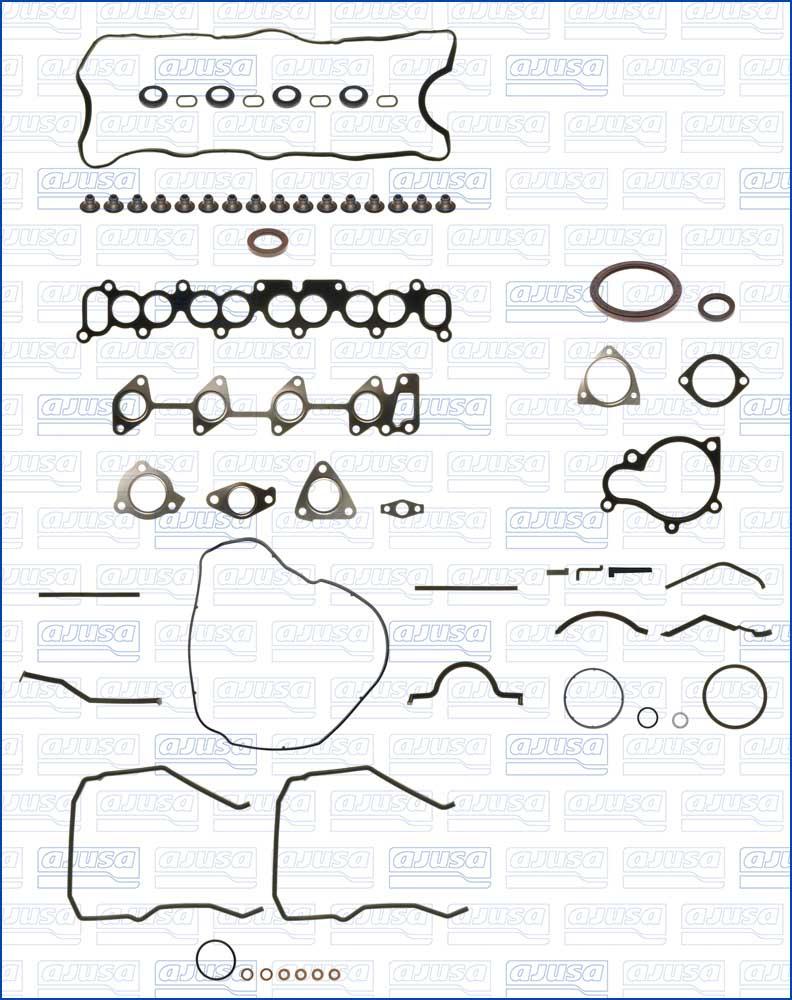 Ajusa 51115400 - Täydellinen tiivistesarja, moottori inparts.fi