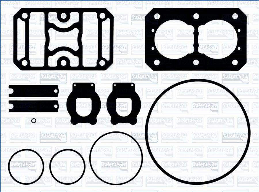 Ajusa BC00053 - Korjaussarja, kompressori inparts.fi