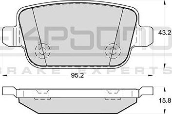 BOSCH 986494214 - Jarrupala, levyjarru inparts.fi