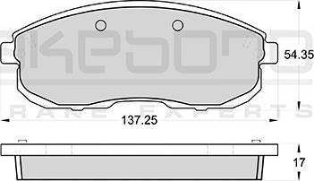 Triscan 0 986 461 139 - Jarrupala, levyjarru inparts.fi