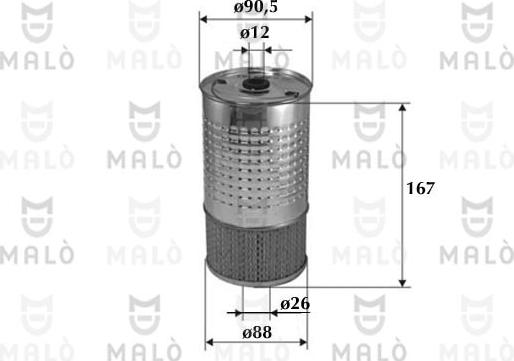 AKRON-MALÒ 1510109 - Öljynsuodatin inparts.fi