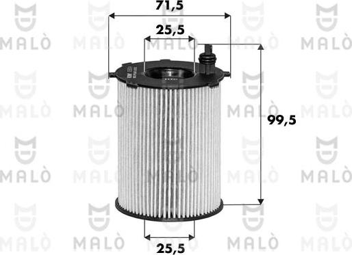 AKRON-MALÒ 1510249 - Öljynsuodatin inparts.fi