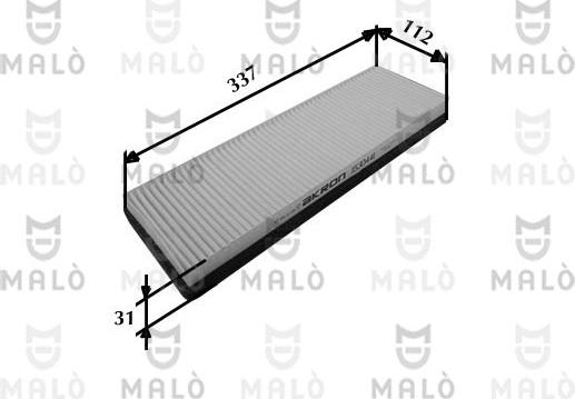 AKRON-MALÒ 1530441 - Suodatin, sisäilma inparts.fi