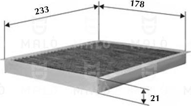 AKRON-MALÒ 1530632 - Suodatin, sisäilma inparts.fi