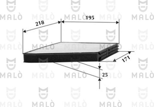 AKRON-MALÒ 1530101 - Suodatin, sisäilma inparts.fi