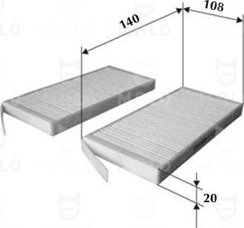 AKRON-MALÒ 1531531 - Suodatin, sisäilma inparts.fi