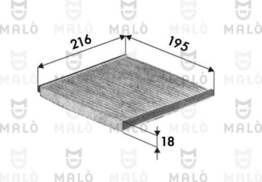 AKRON-MALÒ 1531182 - Suodatin, sisäilma inparts.fi