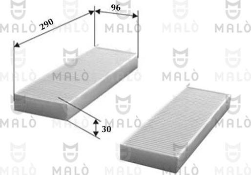 AKRON-MALÒ 1531381 - Suodatin, sisäilma inparts.fi