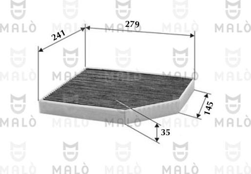 AKRON-MALÒ 1531752 - Suodatin, sisäilma inparts.fi