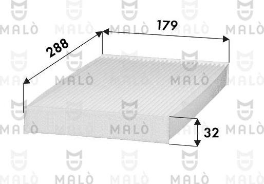 AKRON-MALÒ 1532421 - Suodatin, sisäilma inparts.fi