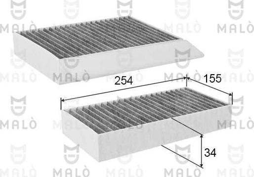 AKRON-MALÒ 1532762 - Suodatin, sisäilma inparts.fi