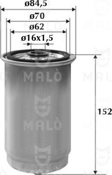 AKRON-MALÒ 1520150 - Polttoainesuodatin inparts.fi