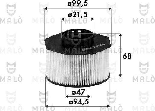 AKRON-MALÒ 1520247 - Polttoainesuodatin inparts.fi