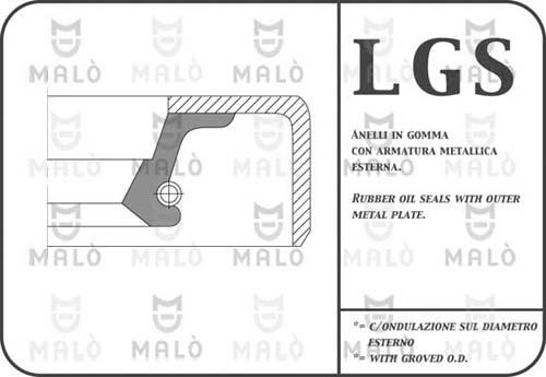 AKRON-MALÒ 13156 - Akselitiiviste, tasauspyörästö inparts.fi