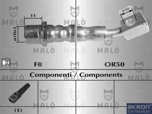 AKRON-MALÒ 8937 - Jarruletku inparts.fi