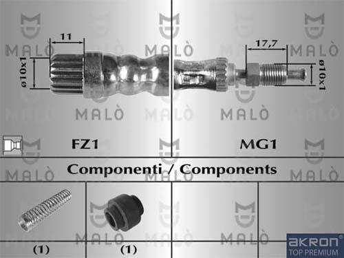 AKRON-MALÒ 8534 - Jarruletku inparts.fi