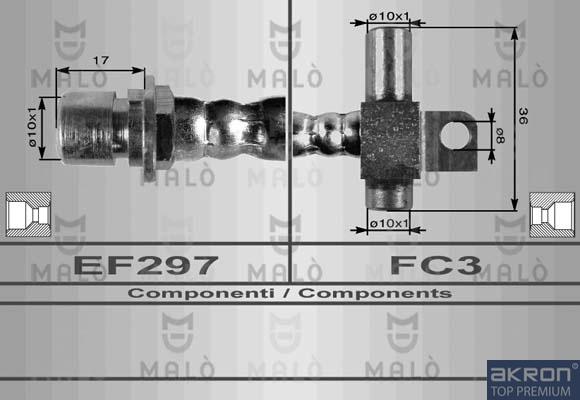 AKRON-MALÒ 8691 - Jarruletku inparts.fi