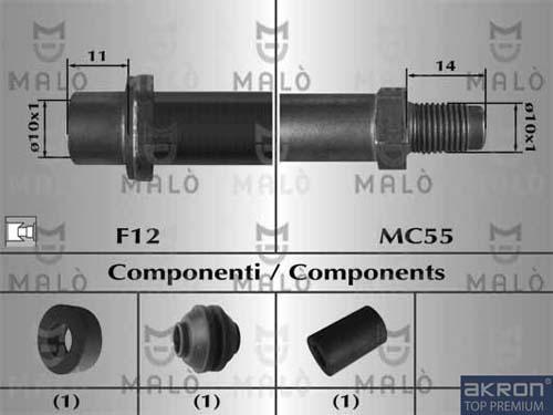 AKRON-MALÒ 80947 - Jarruletku inparts.fi