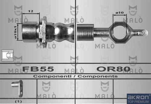 AKRON-MALÒ 80400 - Jarruletku inparts.fi