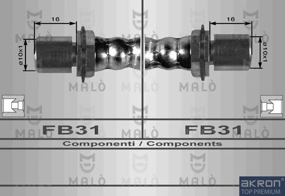 AKRON-MALÒ 80133 - Jarruletku inparts.fi