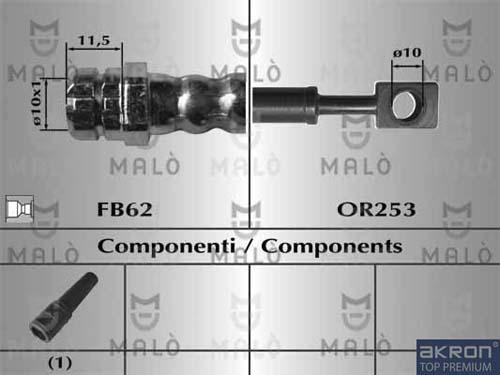 AKRON-MALÒ 81067 - Jarruletku inparts.fi