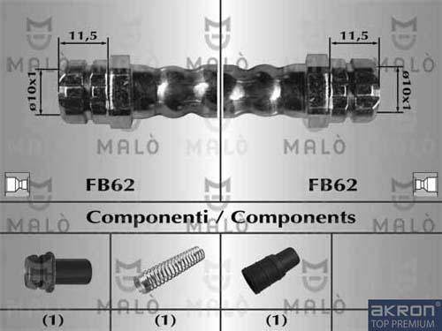 AKRON-MALÒ 81020 - Jarruletku inparts.fi