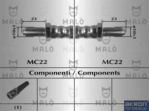 AKRON-MALÒ 8204 - Jarruletku inparts.fi
