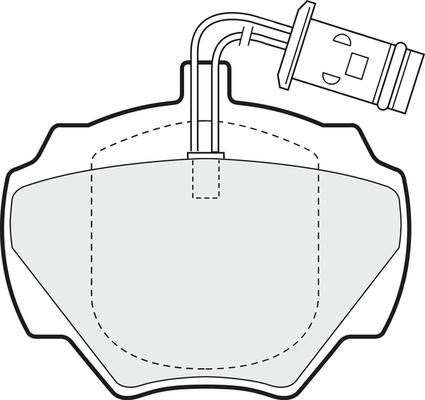 Ferodo FSL471 - Jarrupala, levyjarru inparts.fi