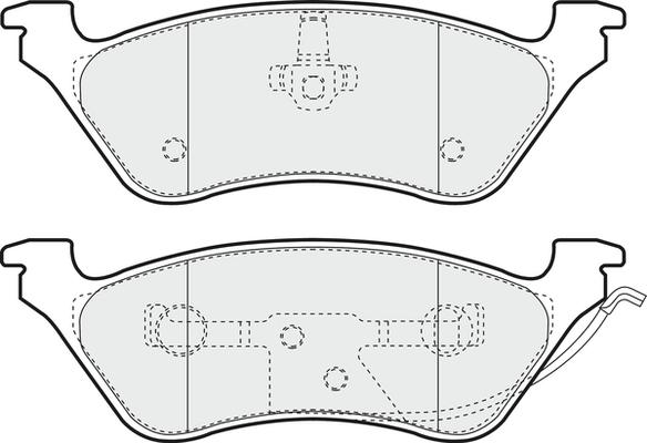 Meyle MBP0508 - Jarrupala, levyjarru inparts.fi