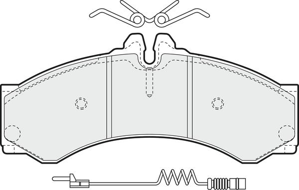 Chrysler 68065743AB - Jarrupala, levyjarru inparts.fi