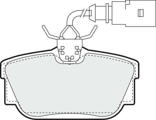 VAICO V10-8150-1 - Jarrupala, levyjarru inparts.fi