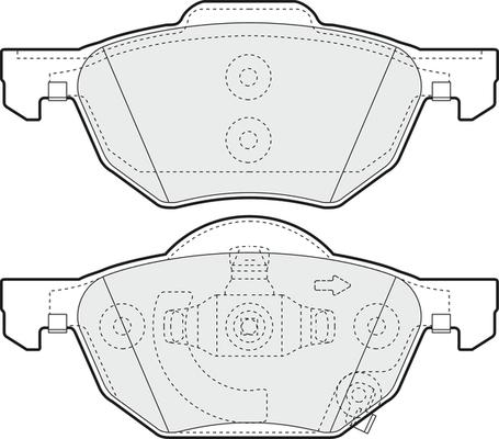 Magneti Marelli 323700046900 - Jarrupala, levyjarru inparts.fi