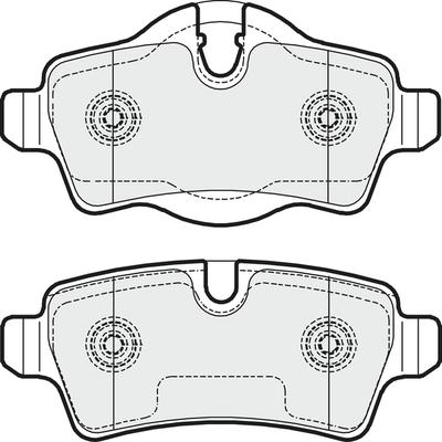 BOSCH 0 986 495 419 - Jarrupala, levyjarru inparts.fi