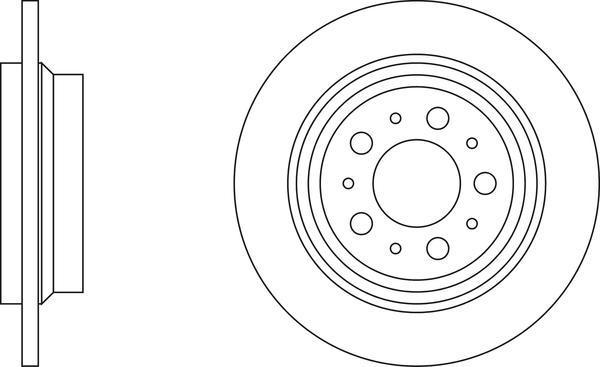 TRW DF4066 - Jarrulevy inparts.fi