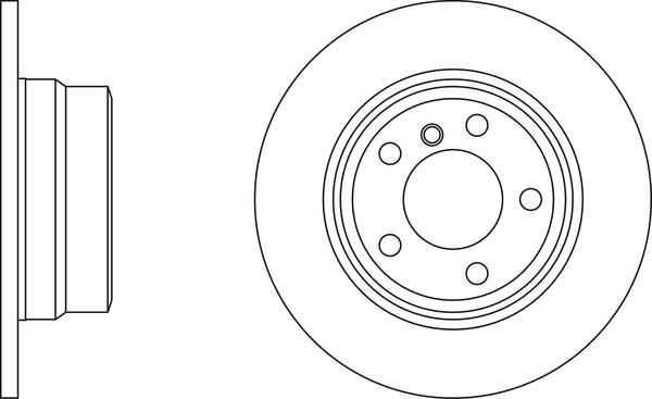 Metelli 800-782C - Jarrulevy inparts.fi