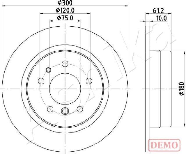 BOSCH 0 986 AB6 538 - Jarrulevy inparts.fi