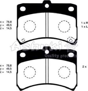 MK Kashiyama D0038M-02 - Jarrupala, levyjarru inparts.fi