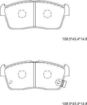 HELLA 8DB 355 015-811 - Jarrupala, levyjarru inparts.fi