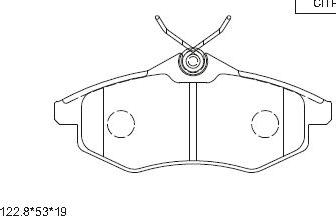 Valeo 9010372 - Jarrupala, levyjarru inparts.fi