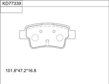 Magneti Marelli 363700201604 - Jarrupala, levyjarru inparts.fi