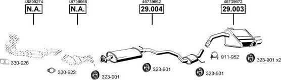 Asmet AL290345 - Pakoputkisto inparts.fi