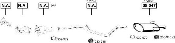 Asmet PE083730 - Pakoputkisto inparts.fi